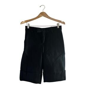 Marni Black Wool Bermuda Shorts Size 38